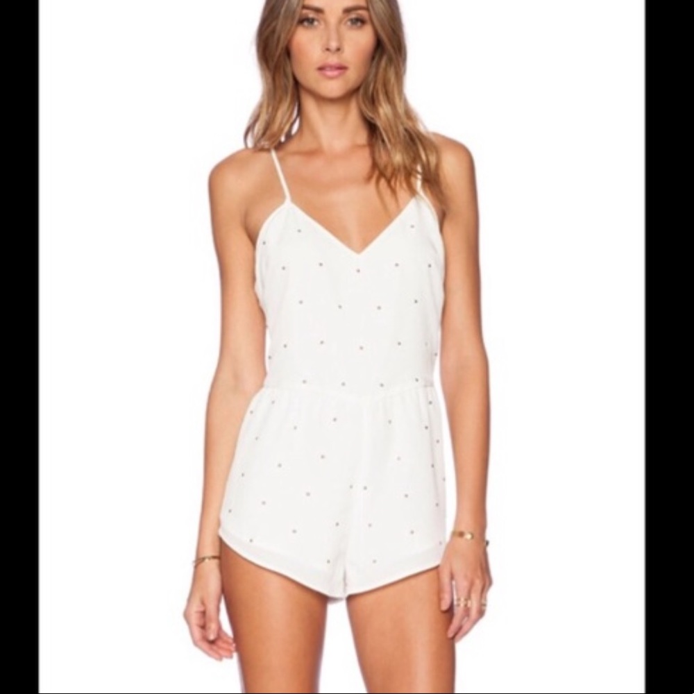 Amuse Society Studded Romper